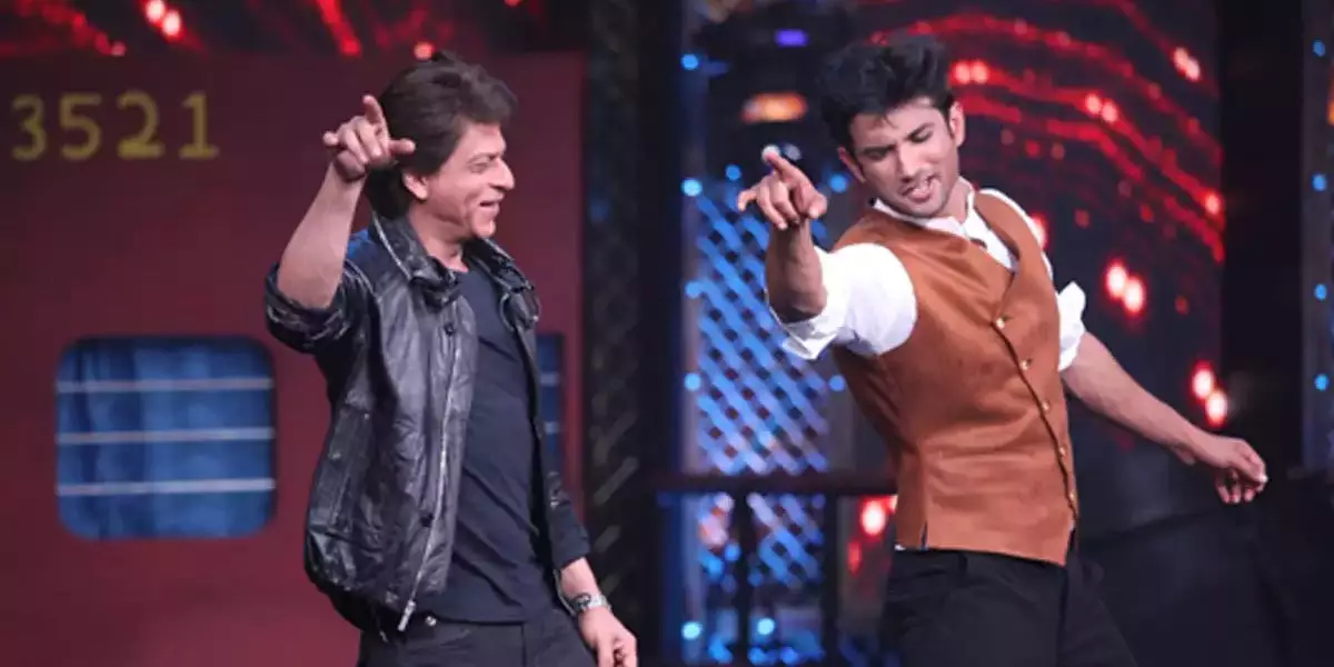 Shah Rukh Khan and Sushant Singh Rajput